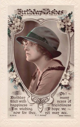 Postcard edwardian actress - edwardian,