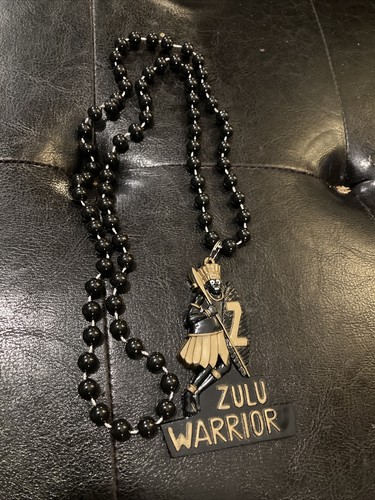 Vintage zulu warrior - zulu, beads