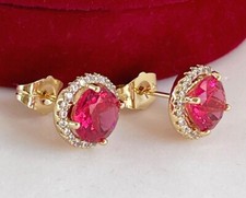 Luxury earrings stud cubic