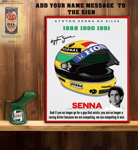 Ayrton senna legend garage - senna,