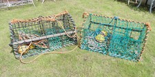 (#1375) pair old lobster crab trap cages (Pick up only)