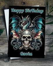 Personalised Gothic Birthday