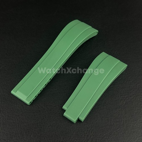 20mm 21mm green silicone - 20mm,