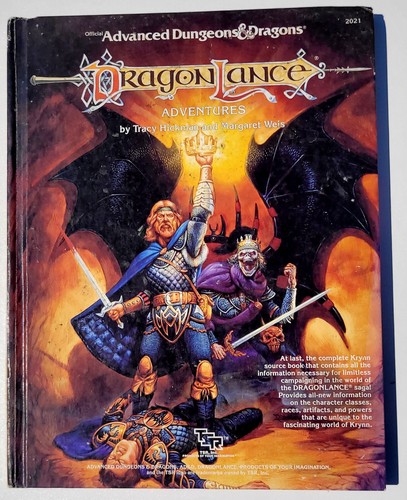 Dragonlance adventures - dragonlance,