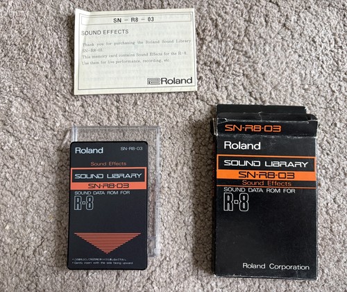 Roland sound effects - roland, sn-r8-03