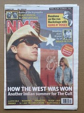 CULT NME MAGAZINE AUG 31 1991 CULT COVER WITH MORE INSIDE UK