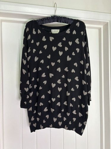Next black and grey - , heart
