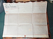 Victorian Vellum Indenture