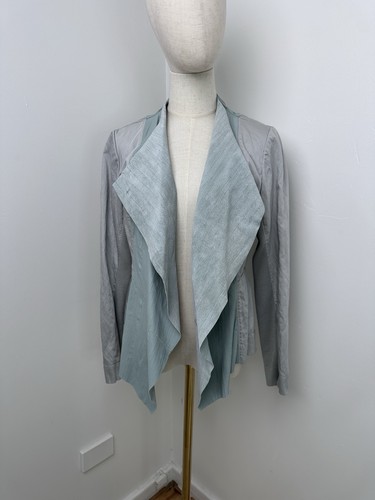 Verge real leather jacket s - verge,
