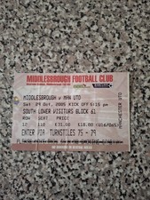 MATCH TICKET PREMIER LEAGUE