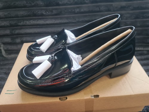 Clarks black patent - clarks, havisham