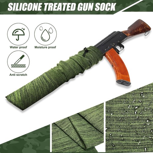 6pcs silicone treated gun - gun, sock