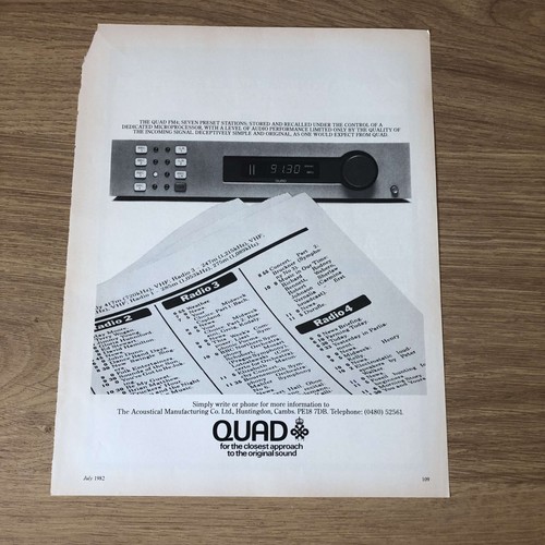 Gram103 magazine advert - advert, 11x8