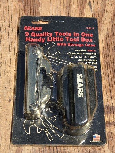 Rare nos sears tools one - rare, in