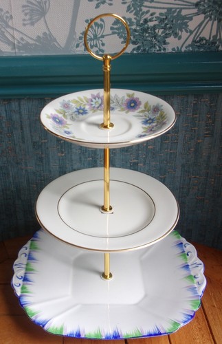 Tier china cake stand - 3,
