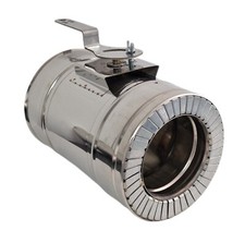 Chimney Twin Wall Damper Stove