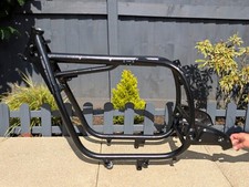 BMW R100RT Frame with V5 Logbook – Powder Coated | Scrambler Café Racer Project