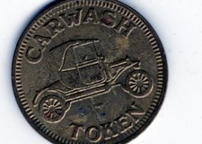 Car Wash: No Cash Value Brass