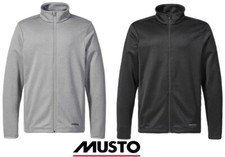 MUSTO Essential Mens Full Zip Pullover