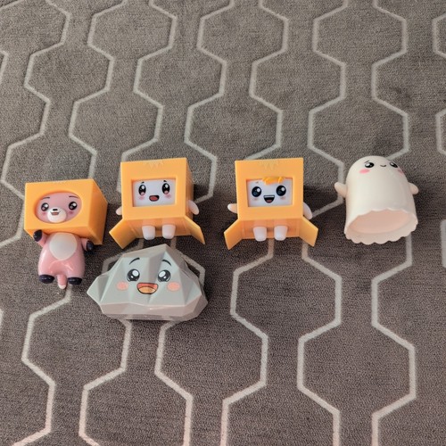 Lanky box figures bundle 5 - bundle, x