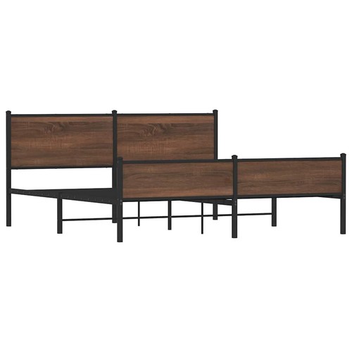 Metal bed frame with - metal,