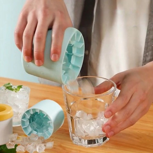 Mini silicone ice cube mold - ice,