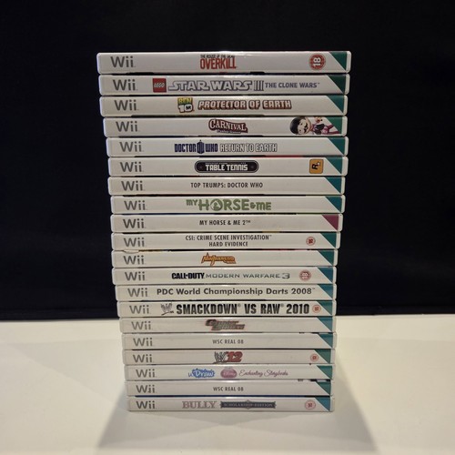 Nintendo wii games job lot - job,