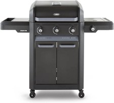 Tower T978525 Stealth Pro 4 Burner 3+1 Gas BBQ, Black