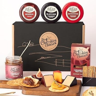 Cheese hamper gift set 3 - hamper,