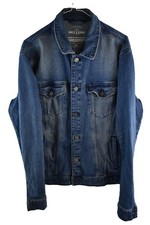 ONLY&SONS Blue Denim Jacket size XL Mens Trucker Casual Outdoors Outerwear