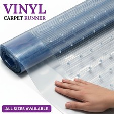 Heavy Duty Clear Vinyl Carpet