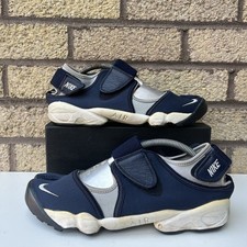 Nike Air RIFTS Navy Blue Mens Trainers Ninja Tabi Split Toe Trainers Sandals UK9