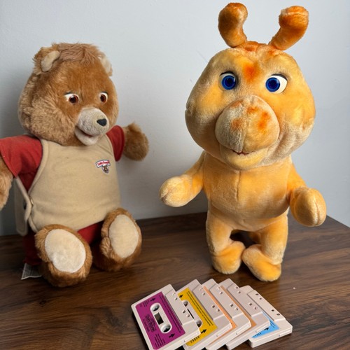 Vintage 1985 teddy ruxpin - teddy,