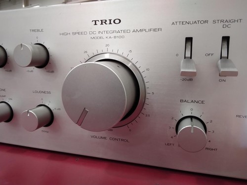 Trio 8100 integrated - trio, stereo