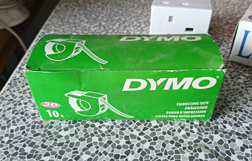 Dymo embossing label tape - 3d,