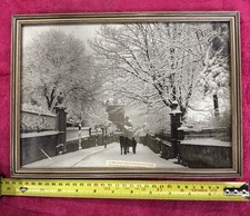 Framed Print By Frank Sutcliffe, St. Hilda's Terrace Whitby & Another Free Print