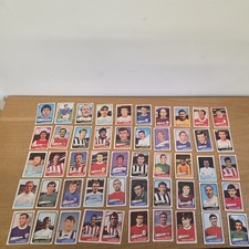 A&BC YELLOW BACK FOOTBALL CARDS X 50 - CIRCA 1968