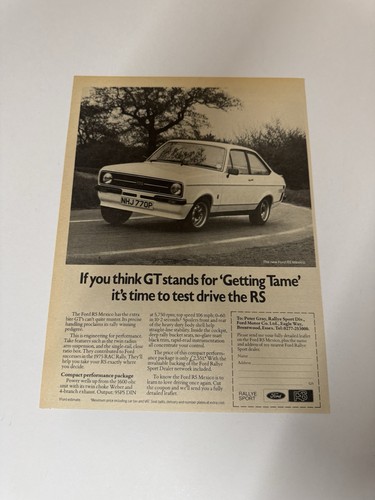 Original 1976 mk2 ford escort - original,