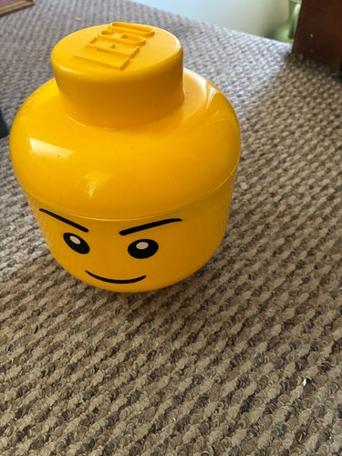 Large lego head storage - large,
