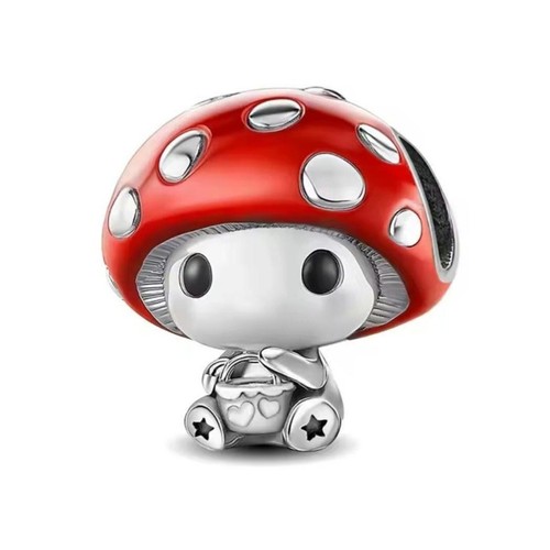 Mushroom charm for - charm, bracelets