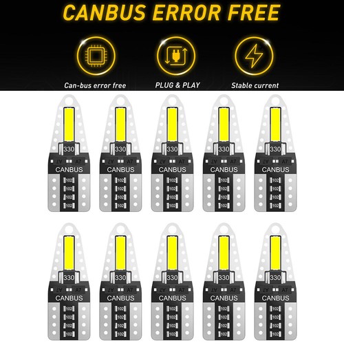 T10 car bulbs led - t10,