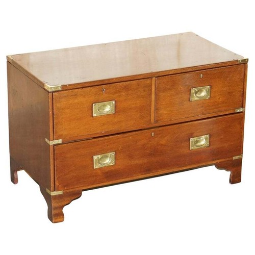 Military campaign small chest - military,