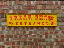 "FREAKSHOW" HAND MADE CARVED