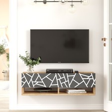 Future TV Unit Pine-Anthracite