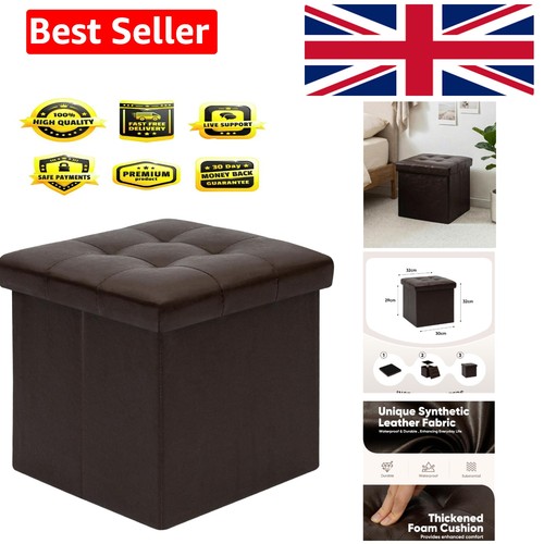 Ottoman storage box folding - ottoman, box,