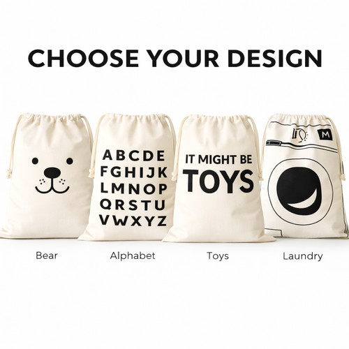 Kids toy storage - kids, cotton