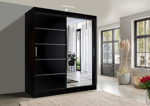 Modern sliding door wardrobe - door,