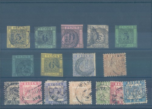 German old states baden - german,