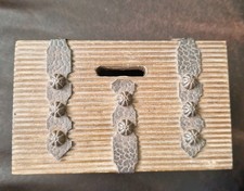 Vintage Wooden Money Box