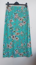 Kim & Co Brazil Jersey Printed Maxi Skirt new with tags size medium QVC bxd 